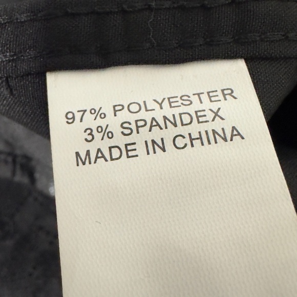 Fried Denim Black metallic pattern button up long sleeve shirt. - Picture 8 of 8